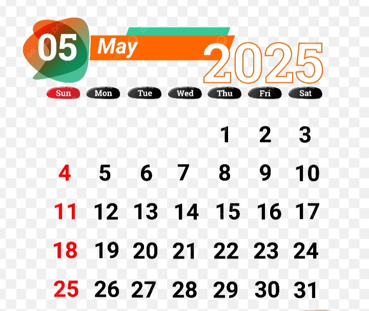 إجازات شهر مايو 2025 للموظفين وطلاب المدارس لما أعلنته رئاسة الجمهورية المصرية